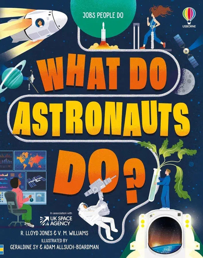 What Do Astronauts Do?-Children’s / Teenage general interest: Science and technology-買書書 BuyBookBook