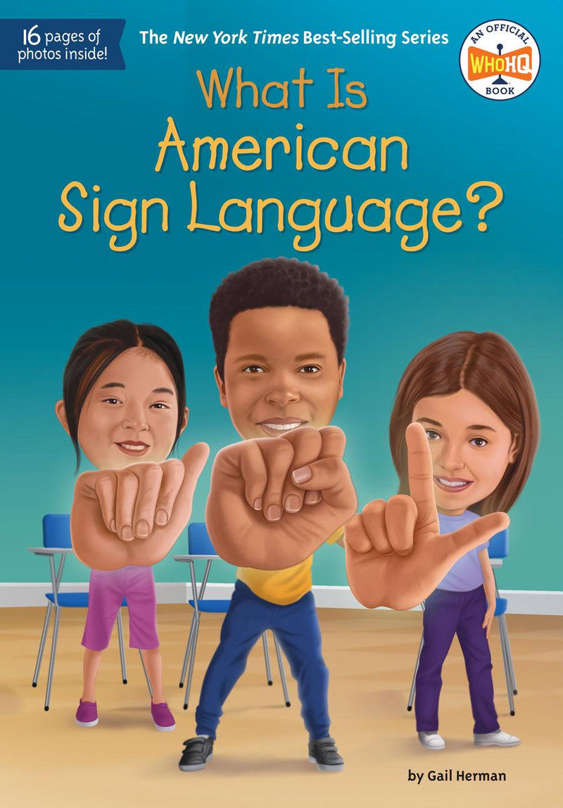 What Is American Sign Language?-Children’s Educational: Language/ literature/ literacy-買書書 BuyBookBook