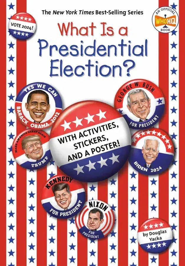 What Is a Presidential Election?-Children’s interactive and activity books and kits-買書書 BuyBookBook