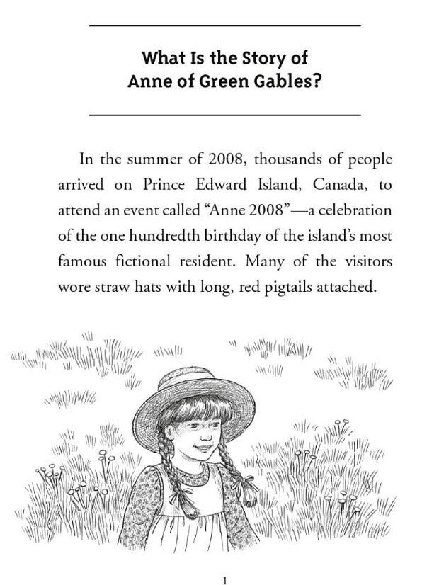 What Is the Story of Anne of Green Gables?-Fiction: 經典傳統 Classic & Traditional-買書書 BuyBookBook