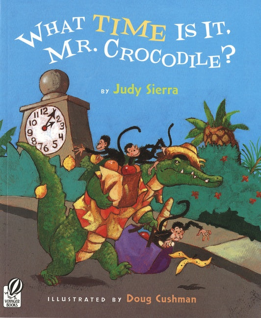 What Time Is It, Mr. Crocodile?-Children’s Early years / early learning concepts-買書書 BuyBookBook