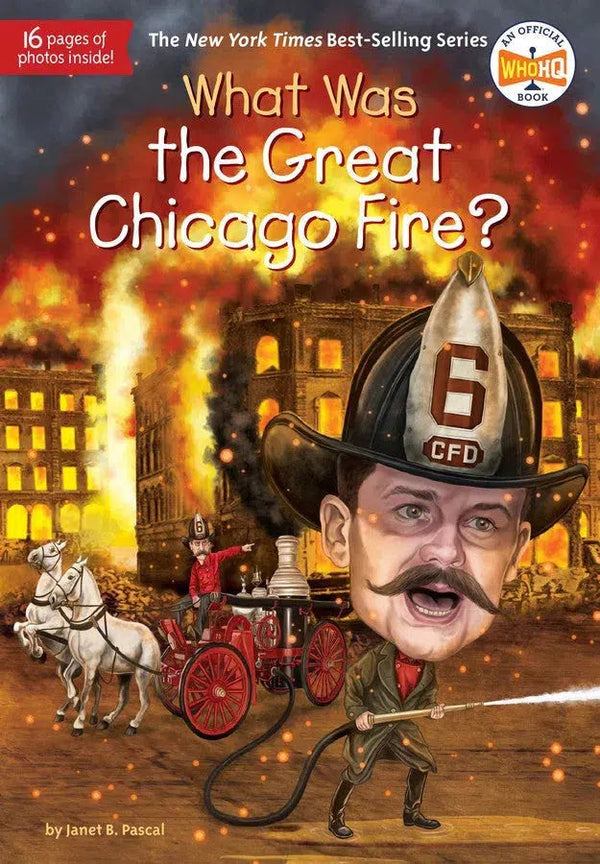 What Was the Great Chicago Fire?-Children’s / Teenage general interest: History and Warfare-買書書 BuyBookBook