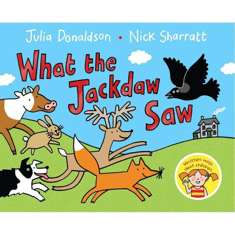 What the Jackdaw Saw (Paperback)(Julia Donaldson)(Nick Sharratt) Macmillan UK