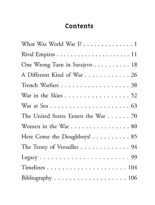 What Was World War I? (Who | What | Where Series)-Nonfiction: 歷史戰爭 History & War-買書書 BuyBookBook