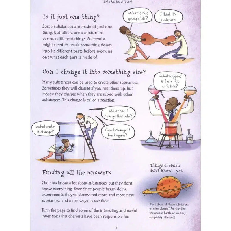 What's Chemistry All About? Usborne