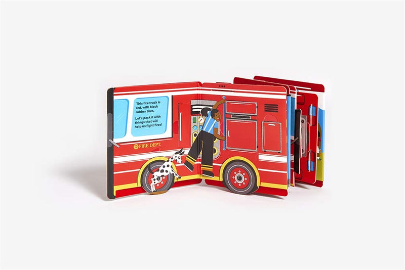 What's Up, Fire Truck? (Board Book) - 買書書 BuyBookBook