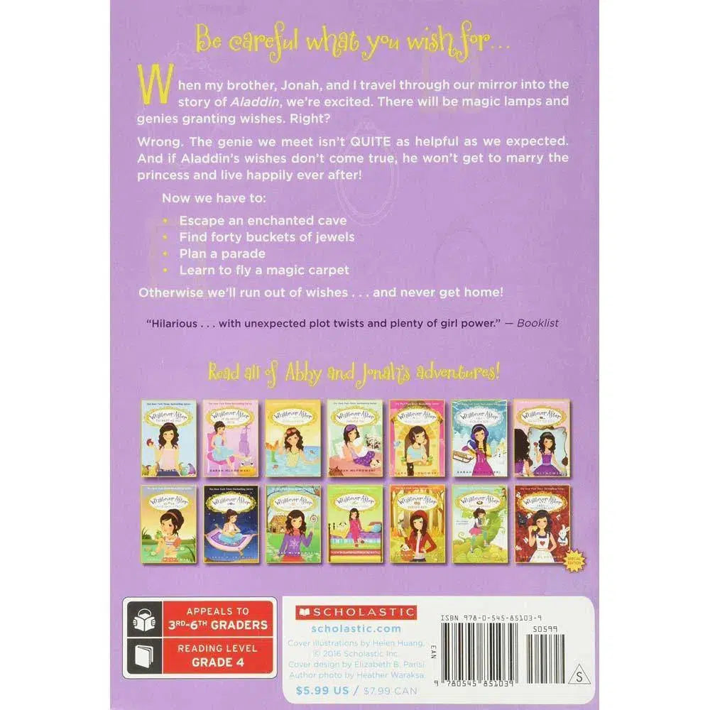 Whatever After #09 Genie in a Bottle (Sarah Mlynowski) Scholastic