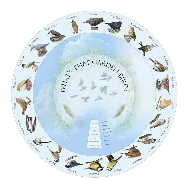 What's That Garden Bird? Birdspotting Wheel and Guide Book (Andrea Pinnington)