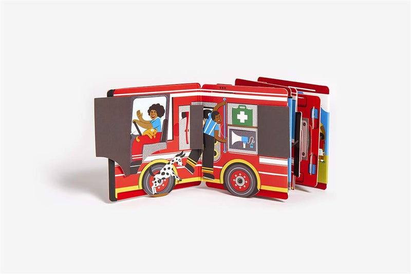 What's Up, Fire Truck? (Board Book) - 買書書 BuyBookBook