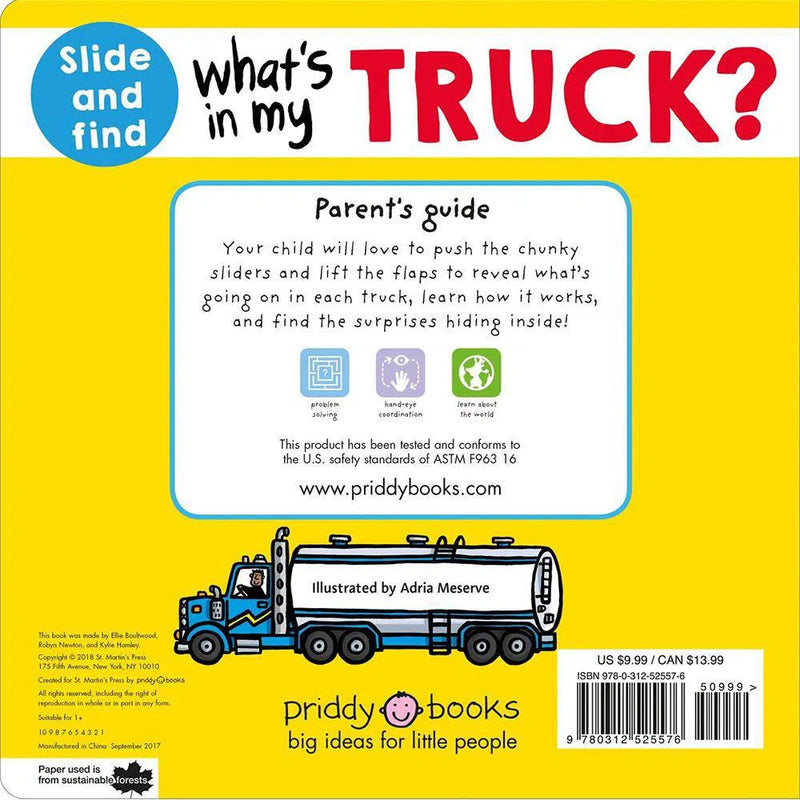 What's in my Truck? A slide and find book (Hardback) Priddy