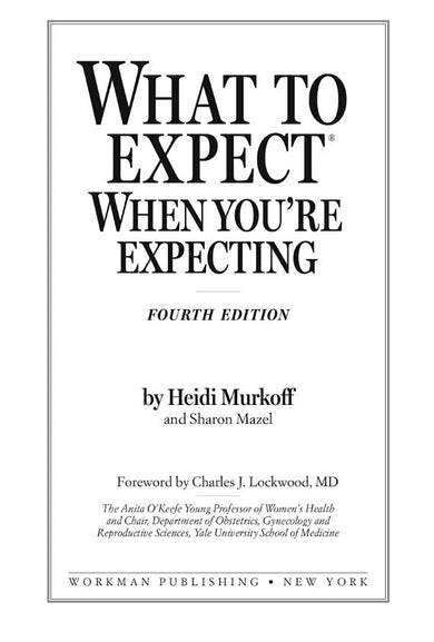 What to Expect When You're Expecting 5th Edition (Heidi Murkoff)-Nonfiction: 常識通識 General Knowledge-買書書 BuyBookBook