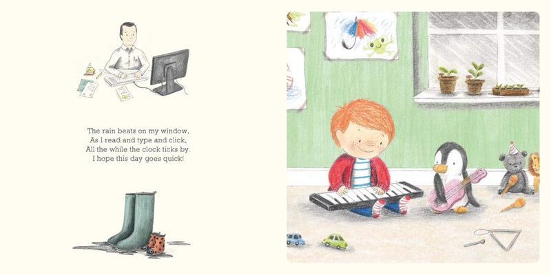 When Daddy Goes to Work-Children’s Early years / early learning concepts-買書書 BuyBookBook