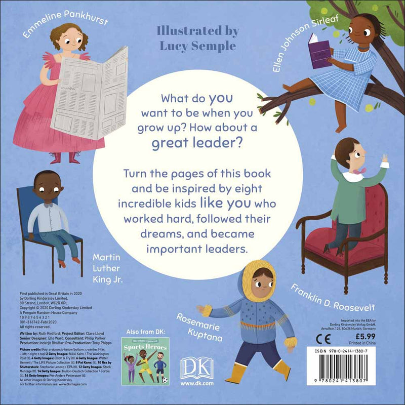 When I Grow Up - Great Leaders (Board Book) DK UK