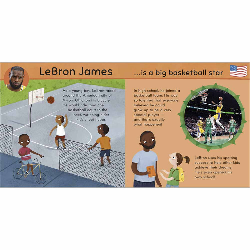 When I Grow Up - Sports Heroes (Board Book) DK UK