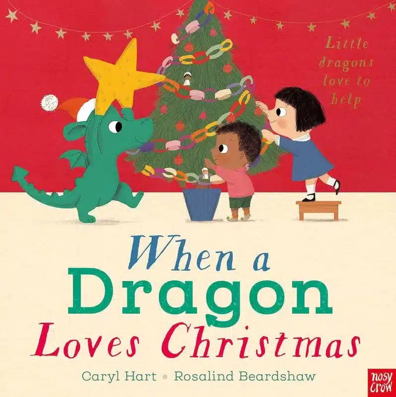 When a Dragon Loves Christmas (Caryl Hart)-Fiction: 兒童繪本 Picture Books-買書書 BuyBookBook