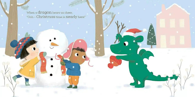 When a Dragon Loves Christmas (Caryl Hart)-Fiction: 兒童繪本 Picture Books-買書書 BuyBookBook