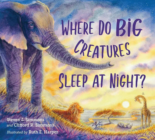 Where Do Big Creatures Sleep at Night?-Children’s / Teenage general interest: Nature and animals-買書書 BuyBookBook