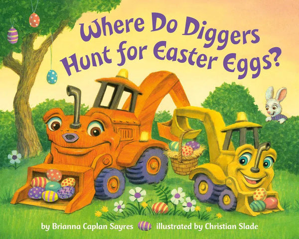 Where Do Diggers Hunt for Easter Eggs?-Children’s / Teenage fiction: General and modern fiction-買書書 BuyBookBook