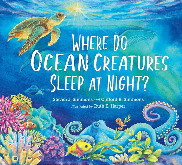 Where Do Ocean Creatures Sleep at Night?-Children’s / Teenage general interest: Fish and marine life-買書書 BuyBookBook