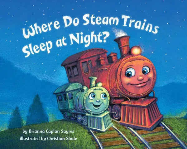 Where Do Steam Trains Sleep at Night?-Children’s / Teenage fiction: General and modern fiction-買書書 BuyBookBook