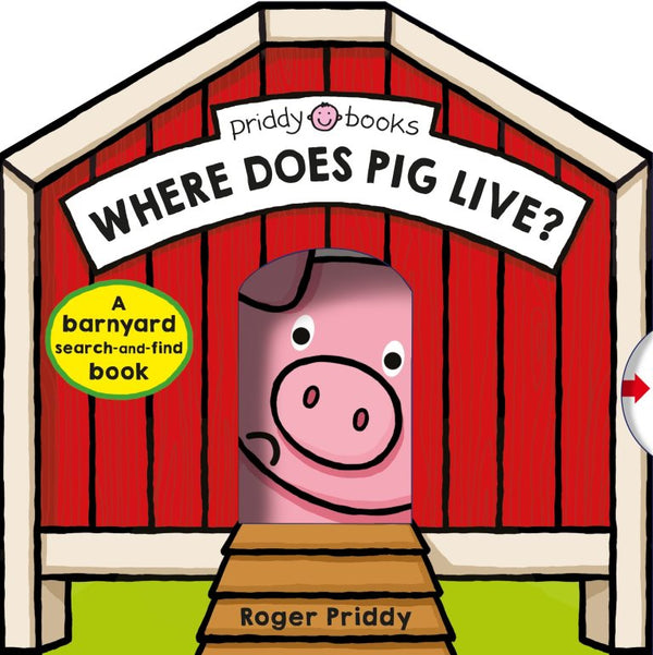 Where Does Pig Live? (Board Book) Priddy