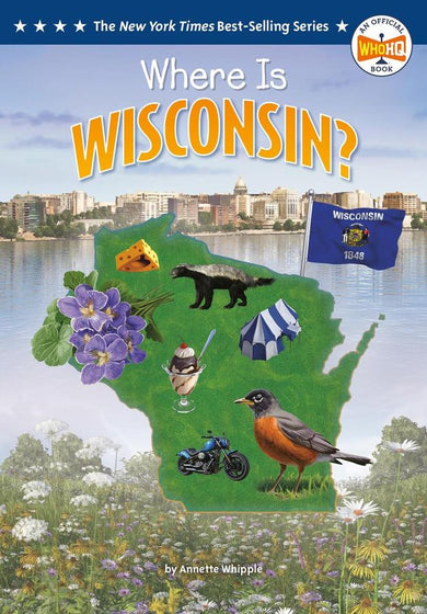Where Is Wisconsin?-Children’s / Teenage general interest: History and Warfare-買書書 BuyBookBook