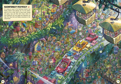 Where Are Judy and Nick?: A Disney Zootropolis Search and Find Activity Book