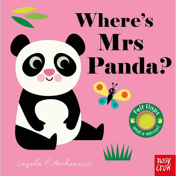 Where's Mrs Panda? (Felt Flaps)-Fiction: 兒童繪本 Picture Books-買書書 BuyBookBook