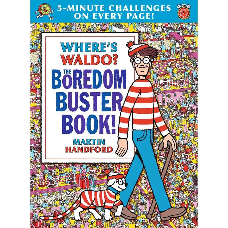 Where's Waldo? The Boredom Buster Book-Activity: 益智解謎 Puzzle & Quiz-買書書 BuyBookBook