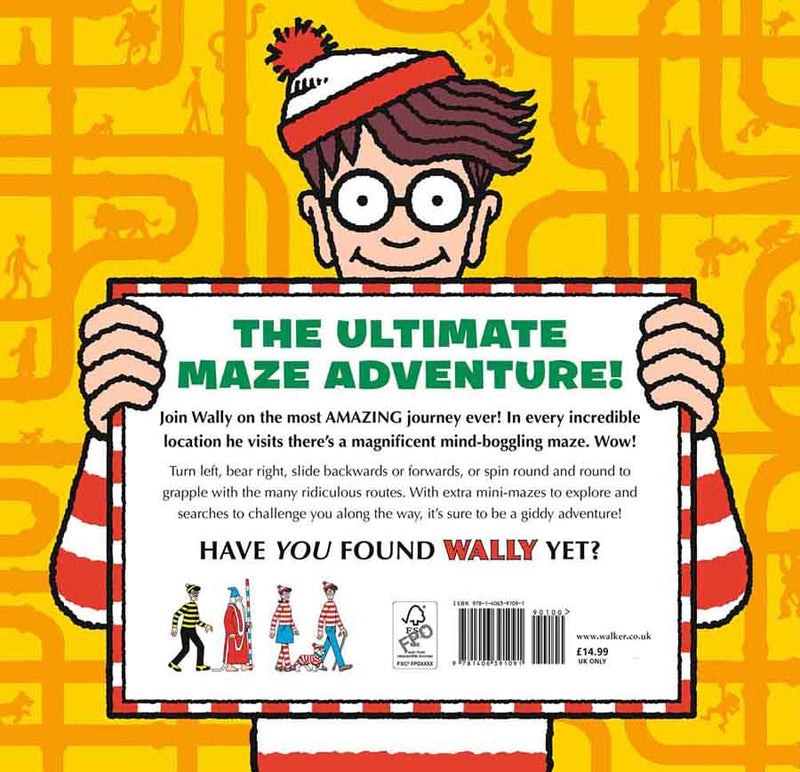 Where's Wally? A-MAZE-ing Journeys-Activity: 益智解謎 Puzzle & Quiz-買書書 BuyBookBook