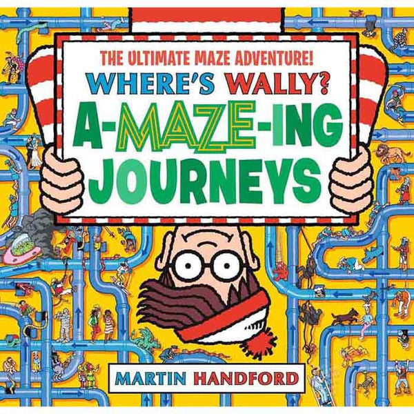 Where's Wally? A-MAZE-ing Journeys-Activity: 益智解謎 Puzzle & Quiz-買書書 BuyBookBook