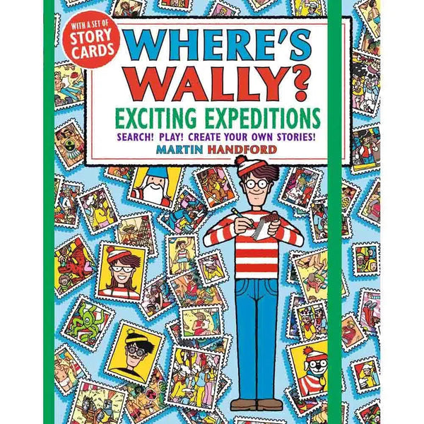 Where's Wally? Exciting Expeditions: Search! Play! Create Your Own Stories! (Paperback) Walker UK