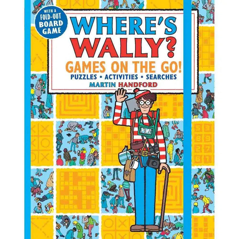 Where's Wally? Games on the Go! Puzzles, Activities & Searches (Paperback) Walker UK