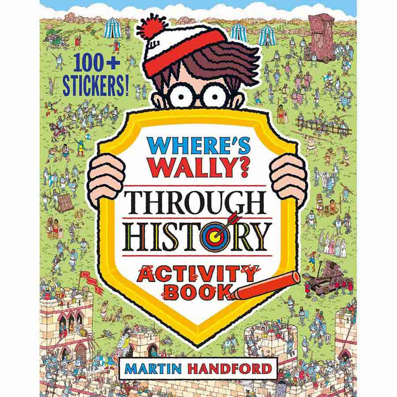 Where's Wally? Through History Activity Book (Paperback) - 買書書 BuyBookBook