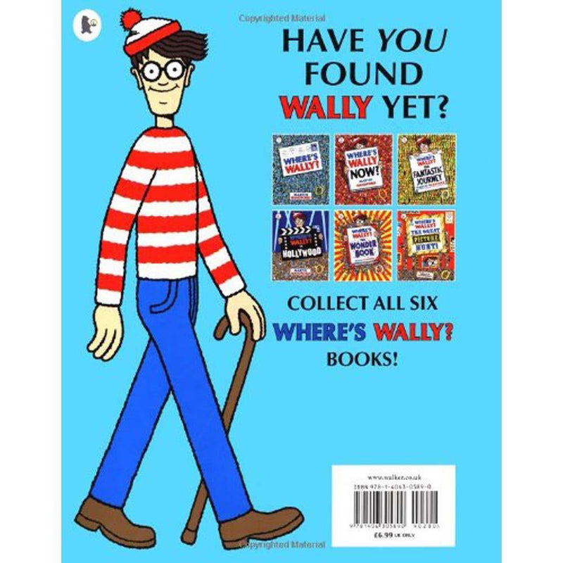 Where's Wally? (正版) The Super Six! Collection (6 books with Jigsaw & Poster) Walker UK