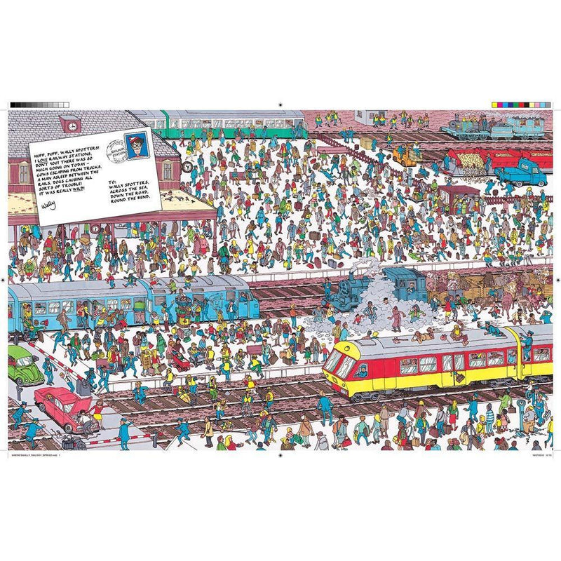 Where's Wally? (正版) The Super Six! Collection (6 books with Jigsaw & Poster) Walker UK