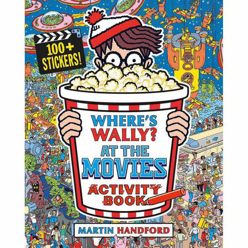 Where's Wally? At the Movies Activity Book (Paperback) - 買書書 BuyBookBook