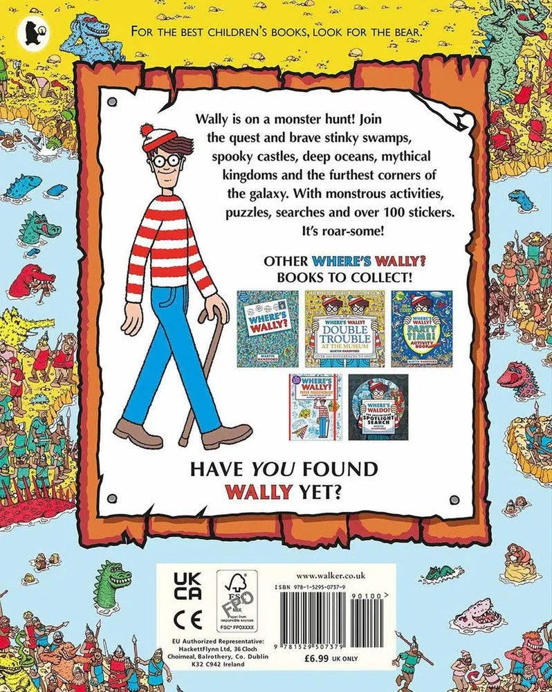 Where's Wally? Monster Hunt: Activity Book-Activity: 益智解謎 Puzzle & Quiz-買書書 BuyBookBook