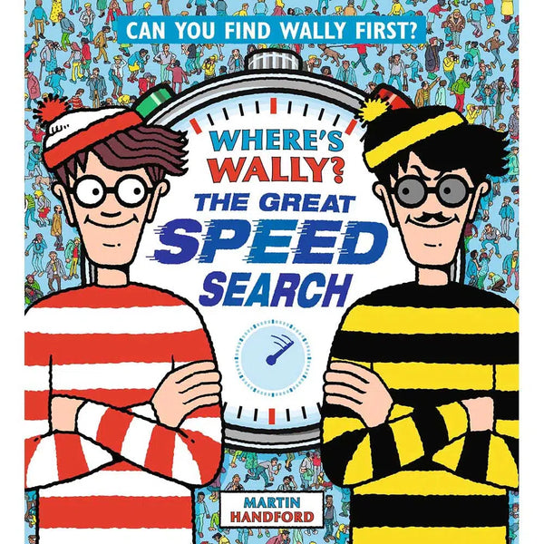 Where's Wally? The Great Speed Search (Hardback)-Activity: 益智解謎 Puzzle & Quiz-買書書 BuyBookBook