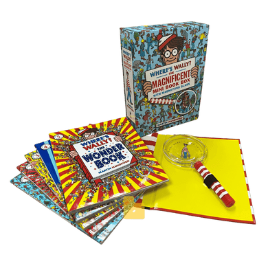 Where's Wally? The Magnificent Mini Book Box (Paperback)-Activity: 益智解謎 Puzzle & Quiz-買書書 BuyBookBook