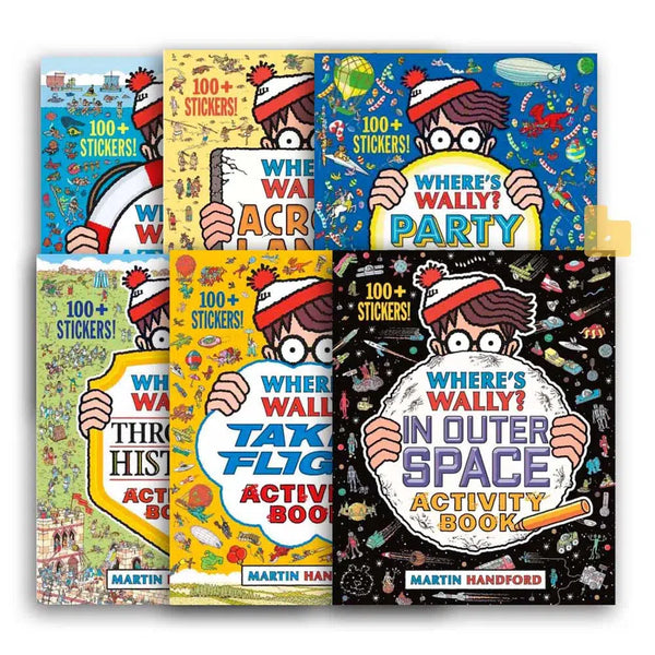 Where's Wally? (正版) The Ultimate Six! Collection (6 books) - 買書書 BuyBookBook