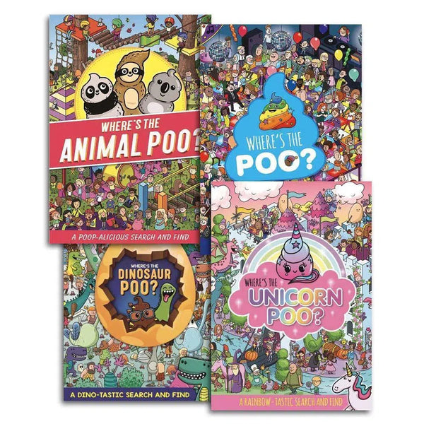 Where's the Poo? Collection (4 Books) Hachette UK