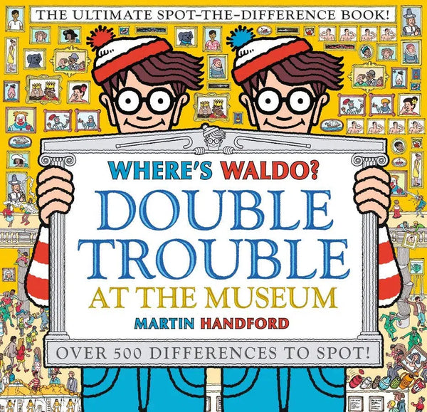 Where's Waldo? Double Trouble at the Museum: The Ultimate Spot-the-Difference Book-Children’s / Teenage fiction: Action and adventure stories-買書書 BuyBookBook