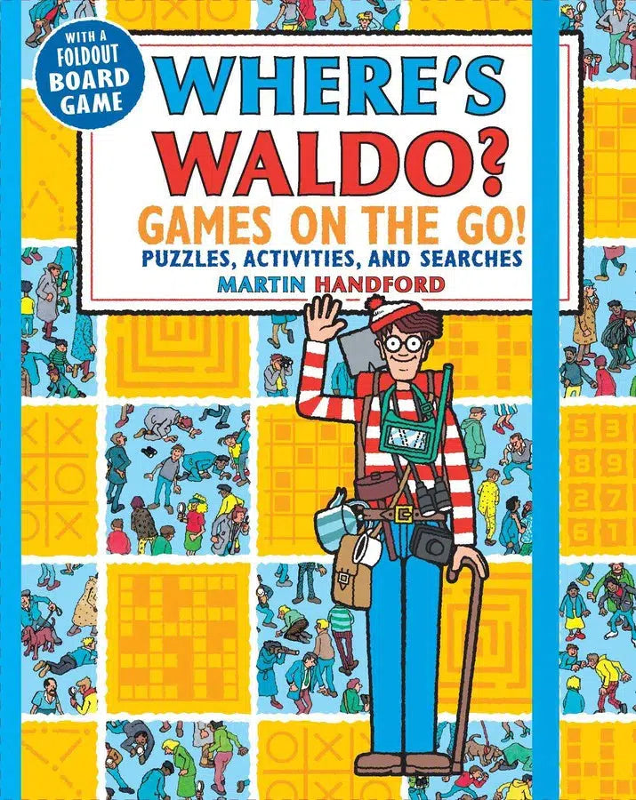 Where's Waldo? Games on the Go!-Children’s interactive and activity books and kits-買書書 BuyBookBook