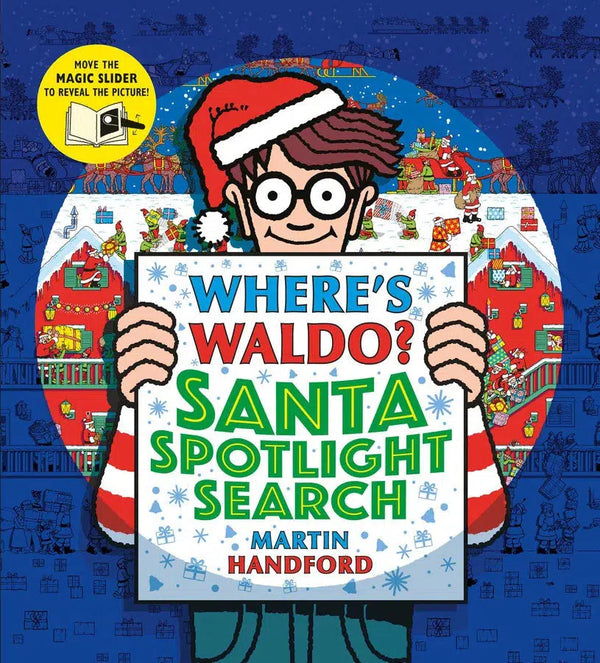 Where's Waldo? Santa Spotlight Search-Children’s interactive and activity books and kits-買書書 BuyBookBook