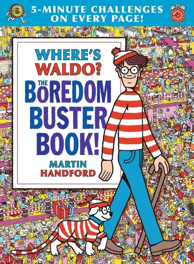 Where's Waldo? The Boredom Buster Book: 5-Minute Challenges-Children’s / Teenage fiction: Action and adventure stories-買書書 BuyBookBook