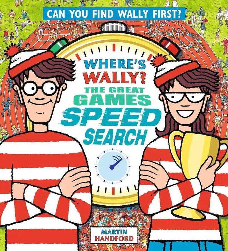 Where's Wally? The Great Games Speed Search (Martin Handford)-Activity: 益智解謎 Puzzle & Quiz-買書書 BuyBookBook