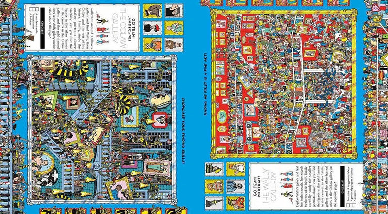 Where's Wally? The Great Speed Search (Hardback)-Activity: 益智解謎 Puzzle & Quiz-買書書 BuyBookBook