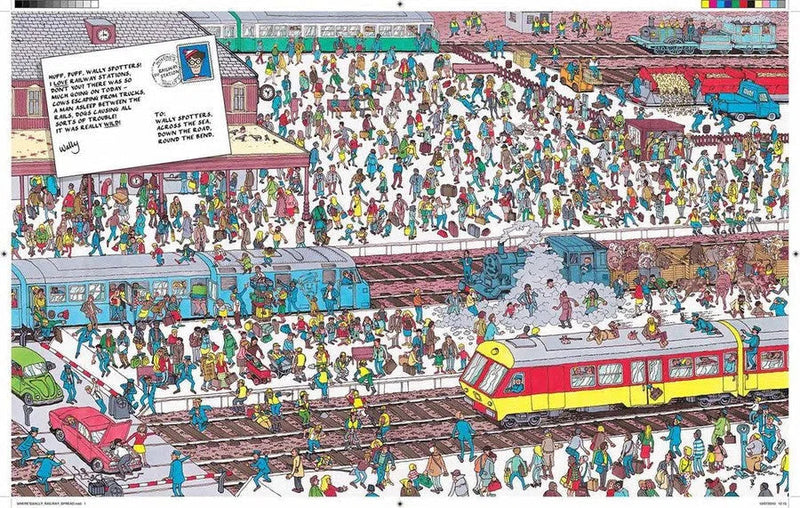 Where's Wally? (正版) Mega Bundle (14-Book)-Activity: 益智解謎 Puzzle & Quiz-買書書 BuyBookBook