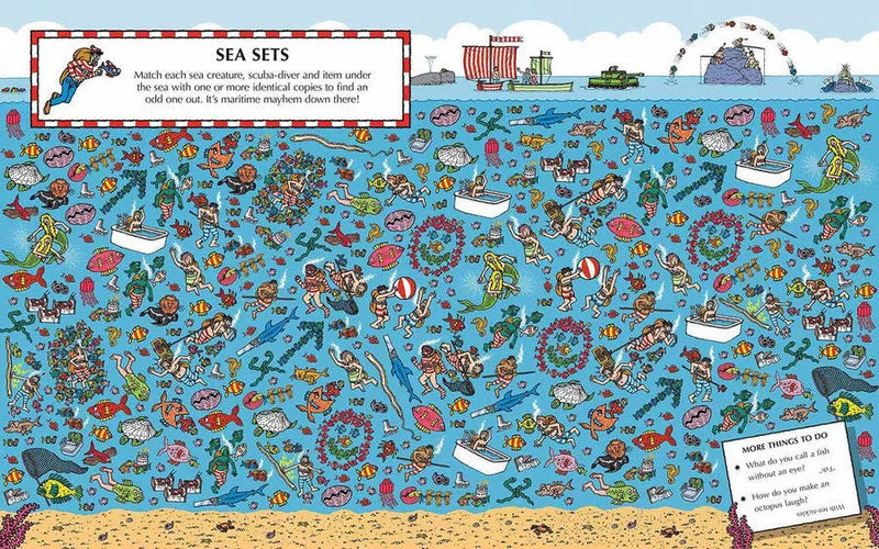 Where's Wally? (正版) Mega Bundle (14-Book)-Activity: 益智解謎 Puzzle & Quiz-買書書 BuyBookBook